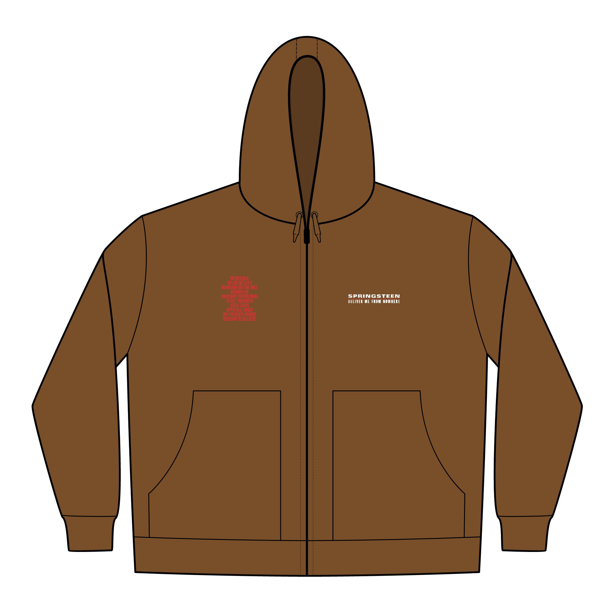 Springsteen: Deliver Me from Nowhere CornerStone® Men's Duck Cloth Hooded Work Jacket (Embroidery) - Image 2