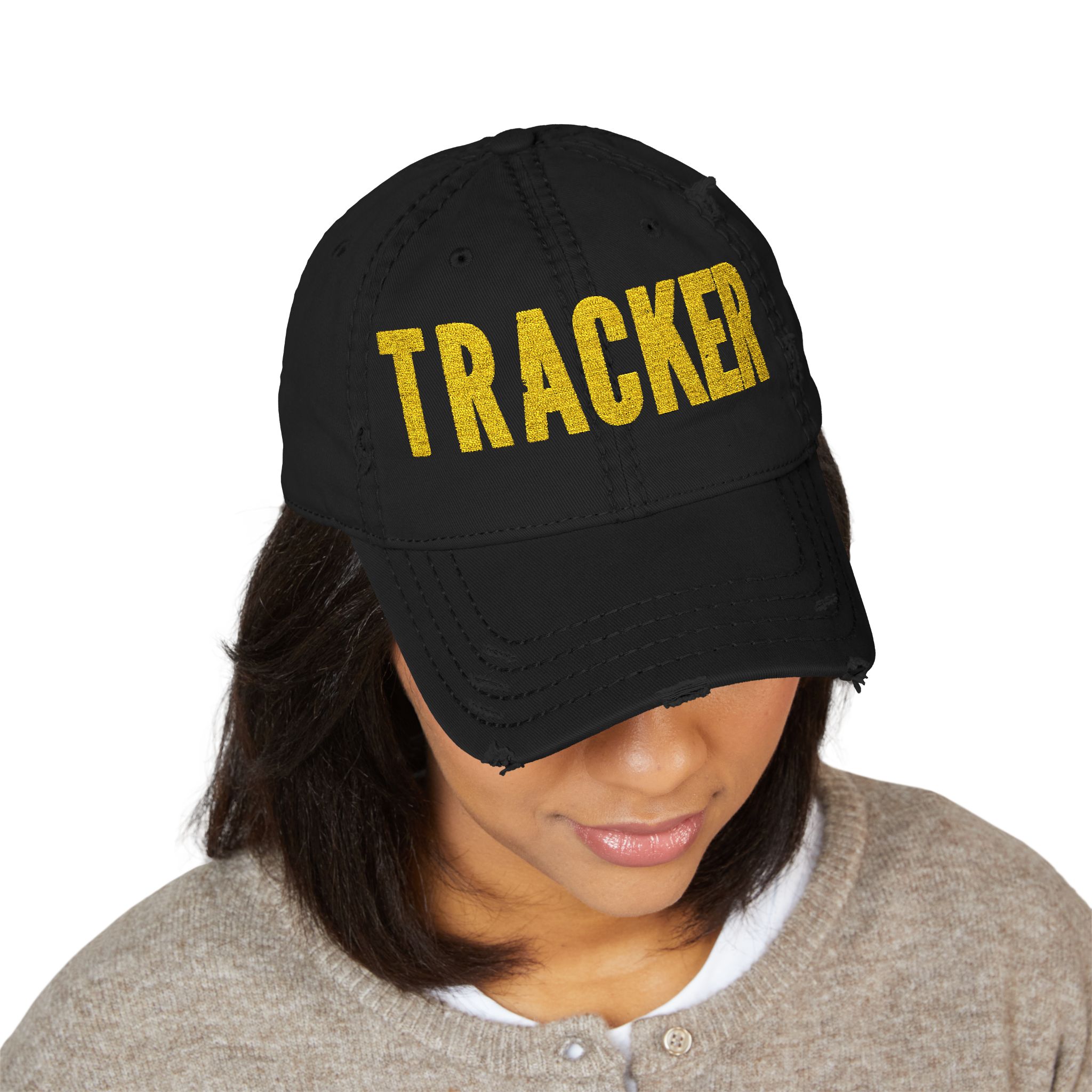 Tracker Distressed Dad Hat (Embroidery) - Image 11