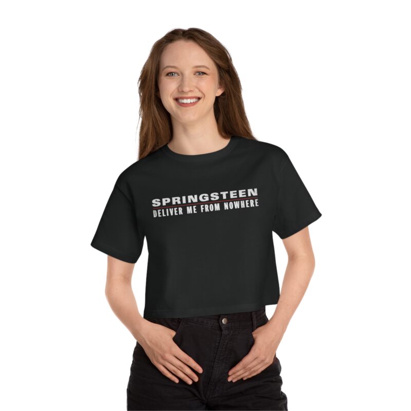 Springsteen: Deliver Me from Nowhere Champion Women's Heritage Cropped T-Shirt - Image 3