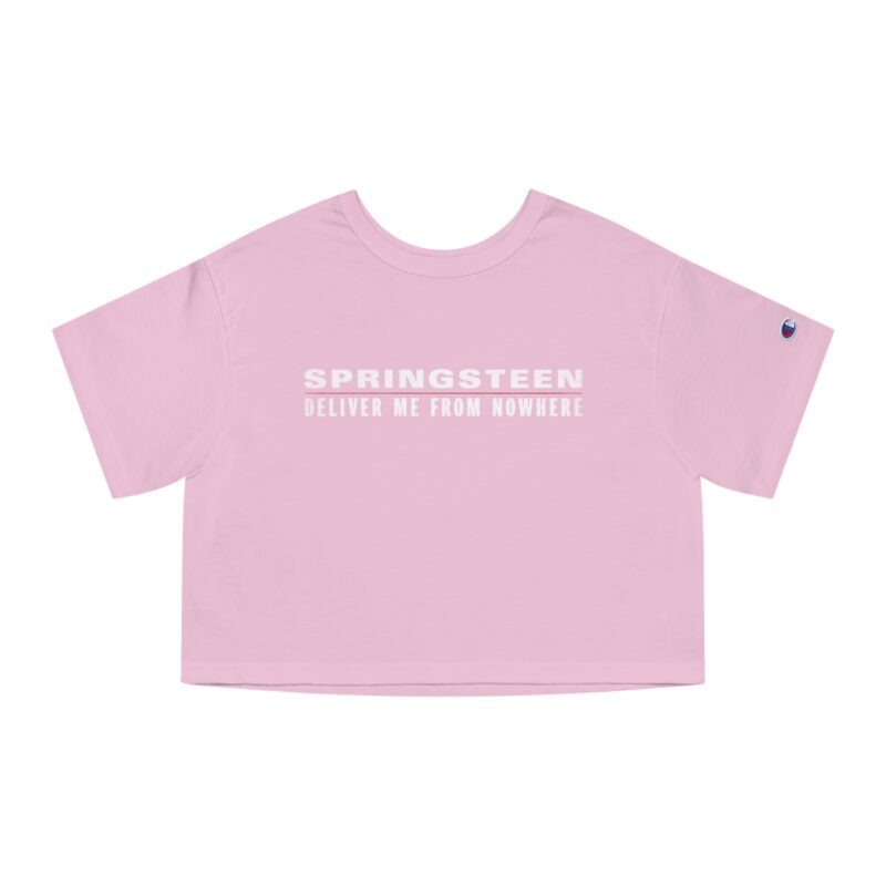 Springsteen: Deliver Me from Nowhere Champion Women's Heritage Cropped T-Shirt - Image 4