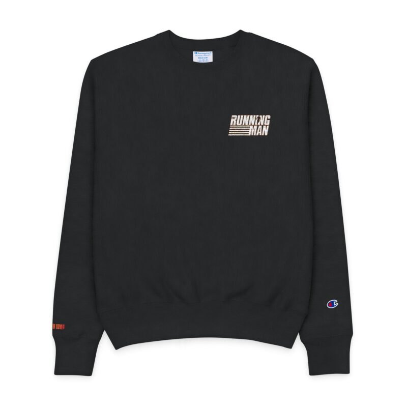 Running Man (2025) Men's Champion Crewneck Sweatshirt