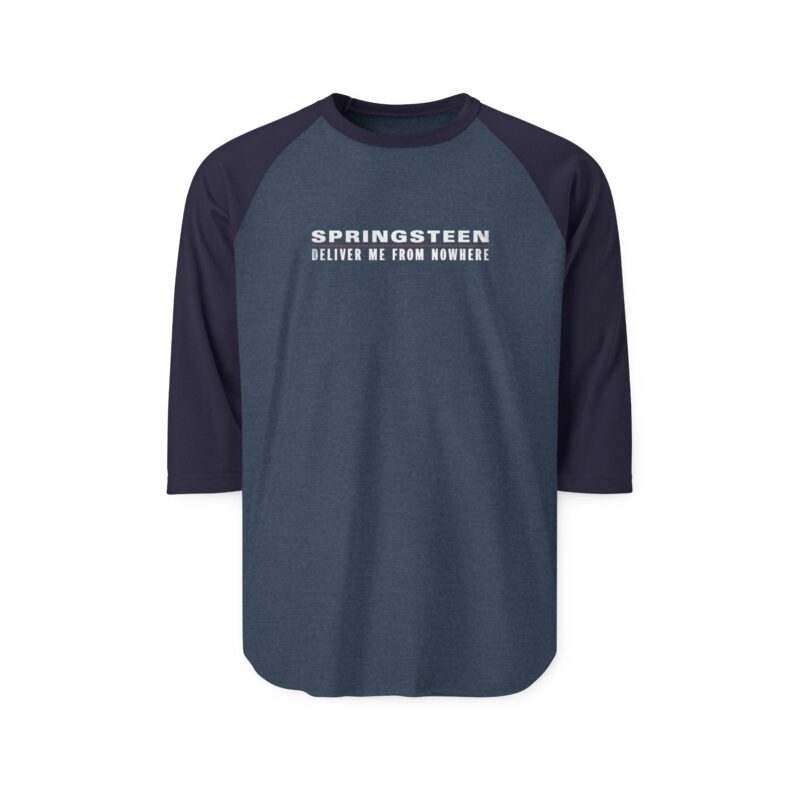 Springsteen: Deliver Me from Nowhere Unisex Three-Quarter Sleeve Raglan Shirt - Image 9