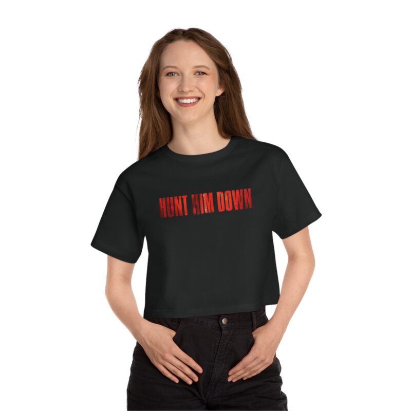 Running Man (2025) Champion Women's Heritage Cropped T-Shirt - Image 3