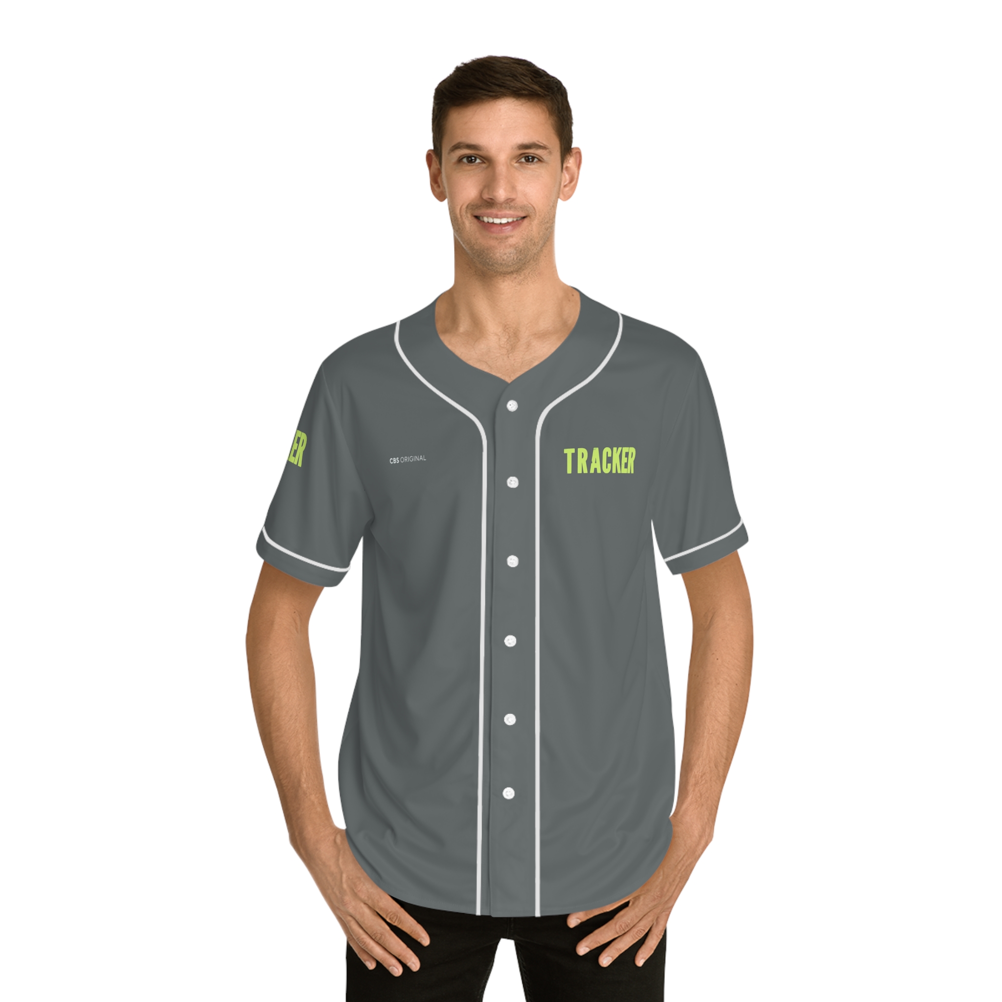 Tracker Men's Baseball Jersey - Image 3