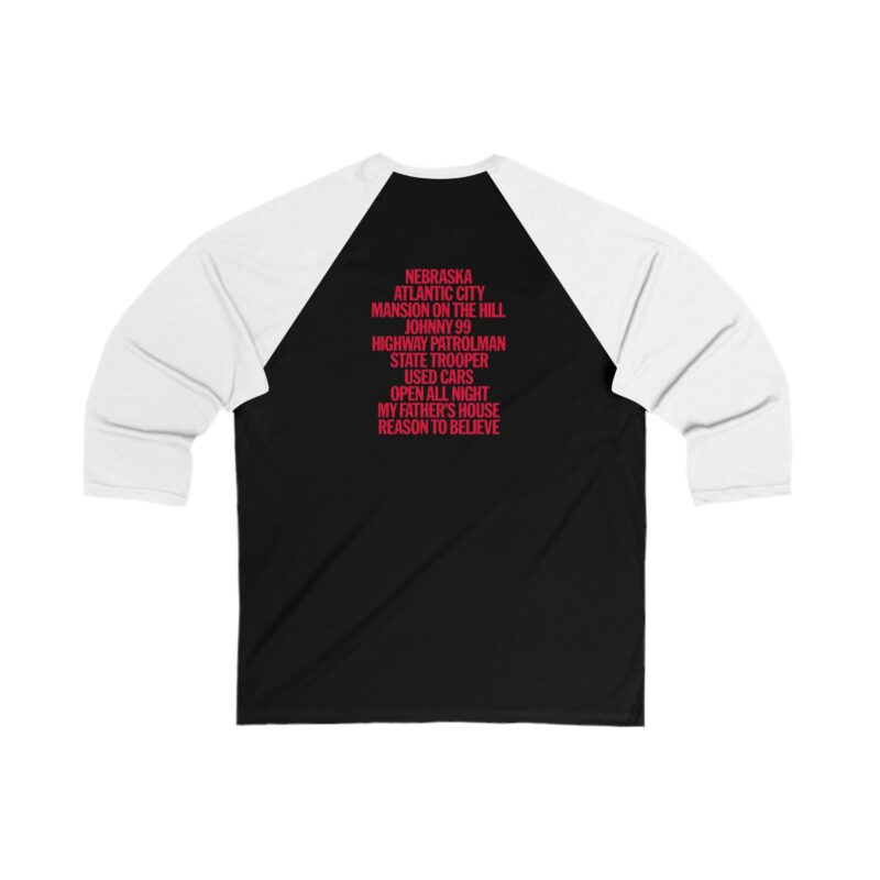 Springsteen: Deliver Me from Nowhere Unisex 34 Sleeve Baseball Tee - Image 2