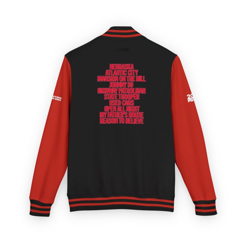 Springsteen: Deliver Me from Nowhere Unisex Heavyweight Letterman Jacket - Image 2