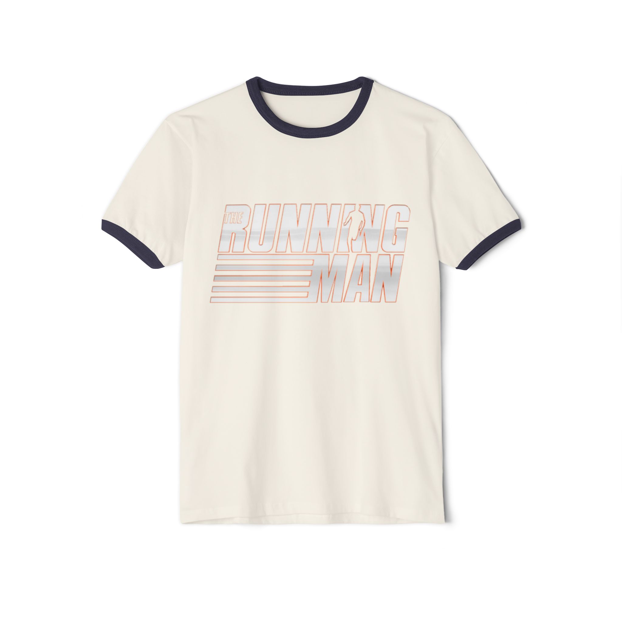 The Running Man (2025) Unisex Cotton Ringer T-Shirt