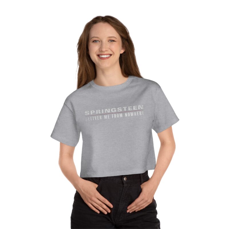 Springsteen: Deliver Me from Nowhere Champion Women's Heritage Cropped T-Shirt - Image 9