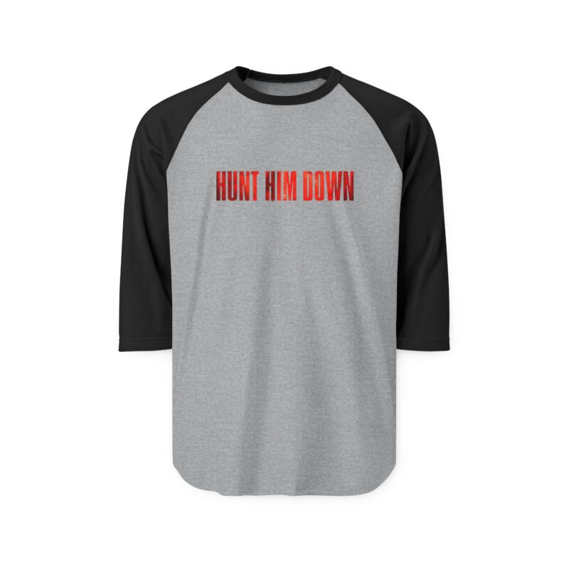 The Running Man (2025) Unisex Three-Quarter Sleeve Raglan Shirt - Image 7