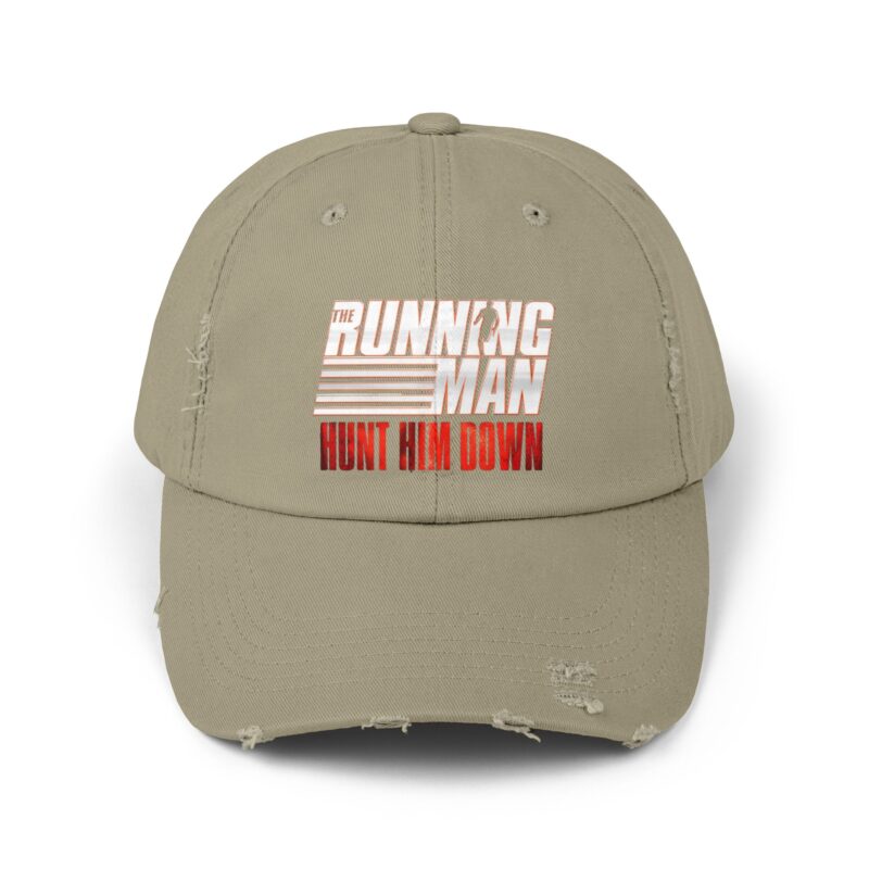 Running Man (2025) Unisex Distressed Cap - Image 9