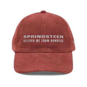 Springsteen: Deliver Me from Nowhere Vintage Corduroy Cap (Embroidery)