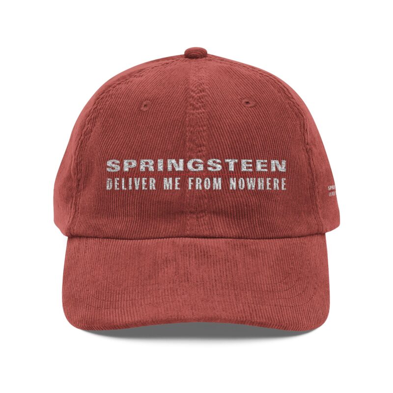 Springsteen: Deliver Me from Nowhere Vintage Corduroy Cap (Embroidery)