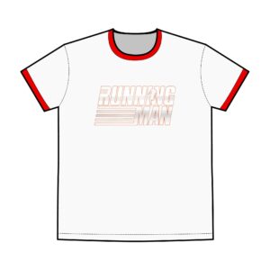 The Running Man (2025) Men's Staple Ringer Tee