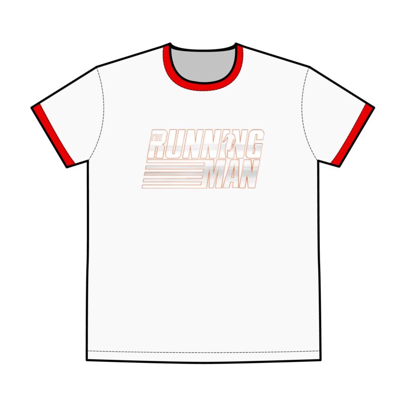 The Running Man (2025) Men's Staple Ringer Tee