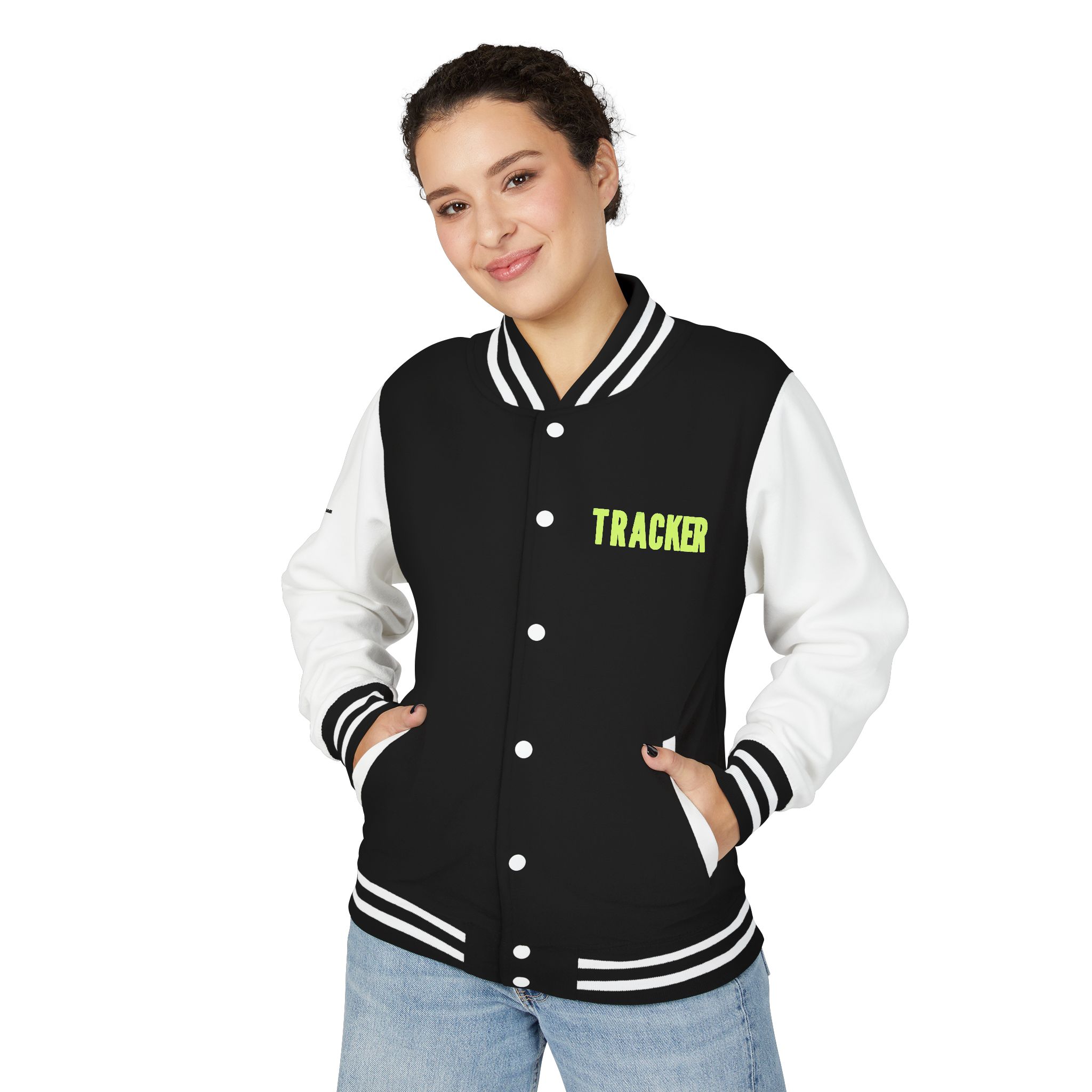 Tracker Unisex Heavyweight Letterman Jacket - Image 15