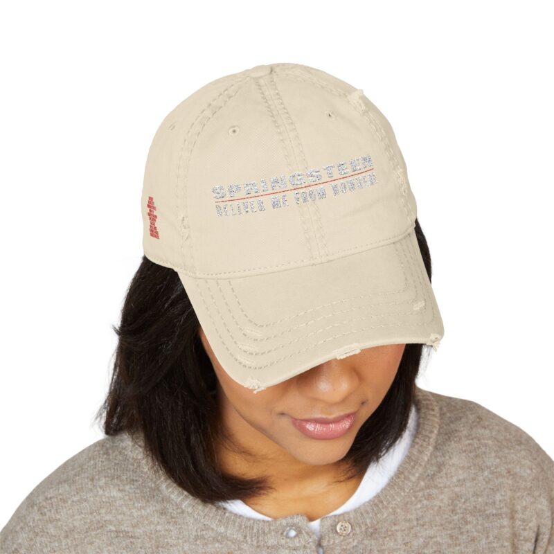 Springsteen: Deliver Me from Nowhere Distressed Dad Hat (Embroidery) - Image 3