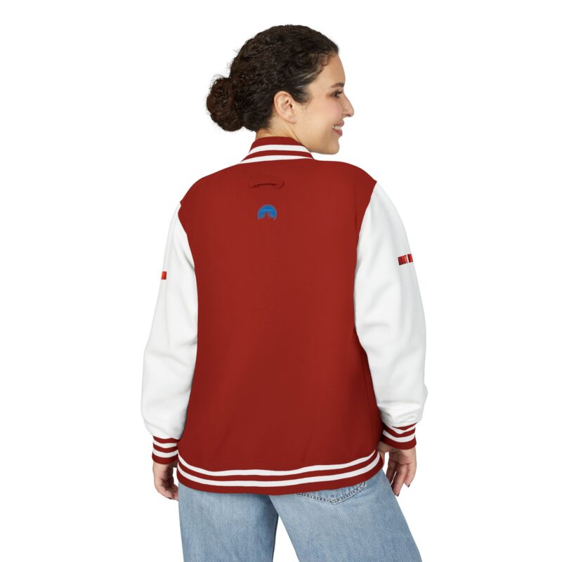 The Running Man (2025) Unisex Heavyweight Letterman Jacket - Image 4