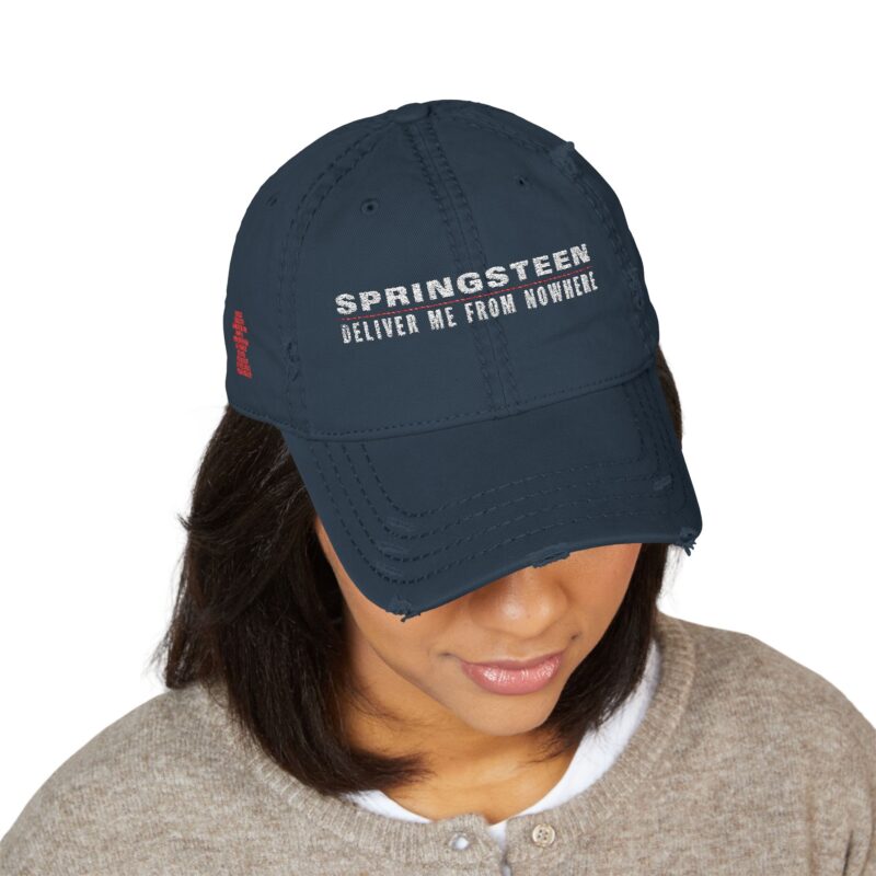 Springsteen: Deliver Me from Nowhere Distressed Dad Hat (Embroidery) - Image 15