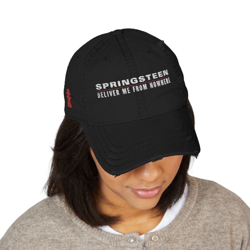 Springsteen: Deliver Me from Nowhere Distressed Dad Hat (Embroidery) - Image 11