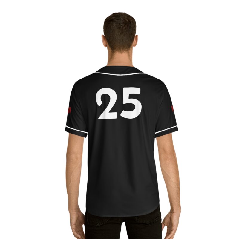 The Running Man (2025) Men's Baseball Jersey - Image 4