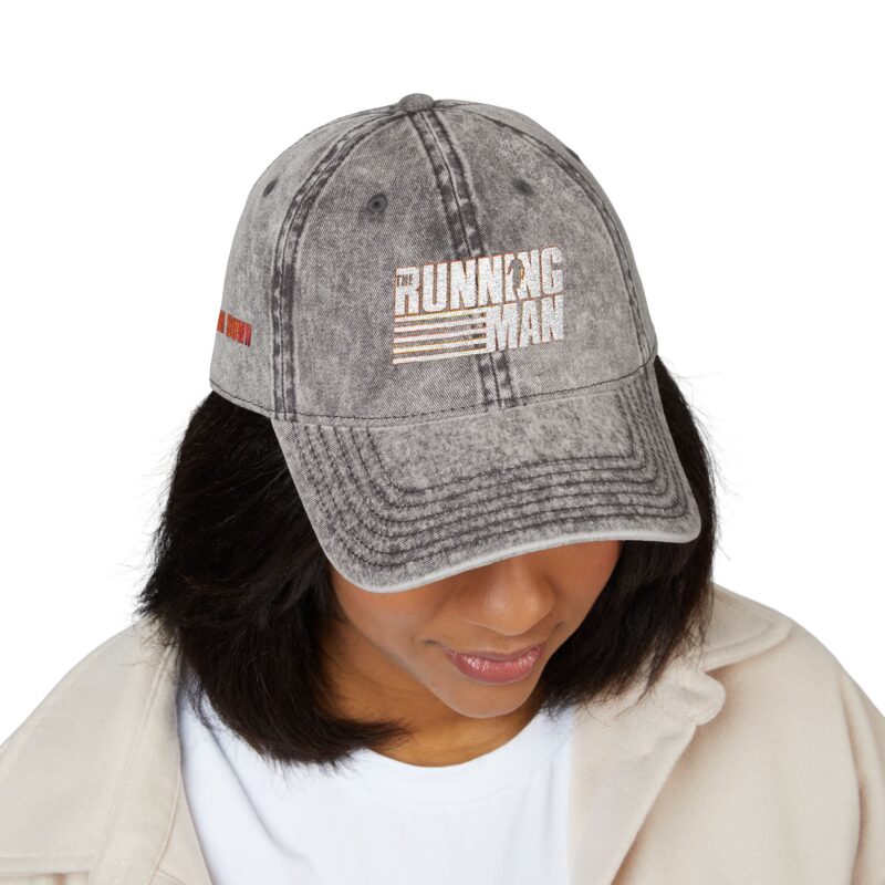 Running Man (2025) Vintage Cap (Embroidery) - Image 7