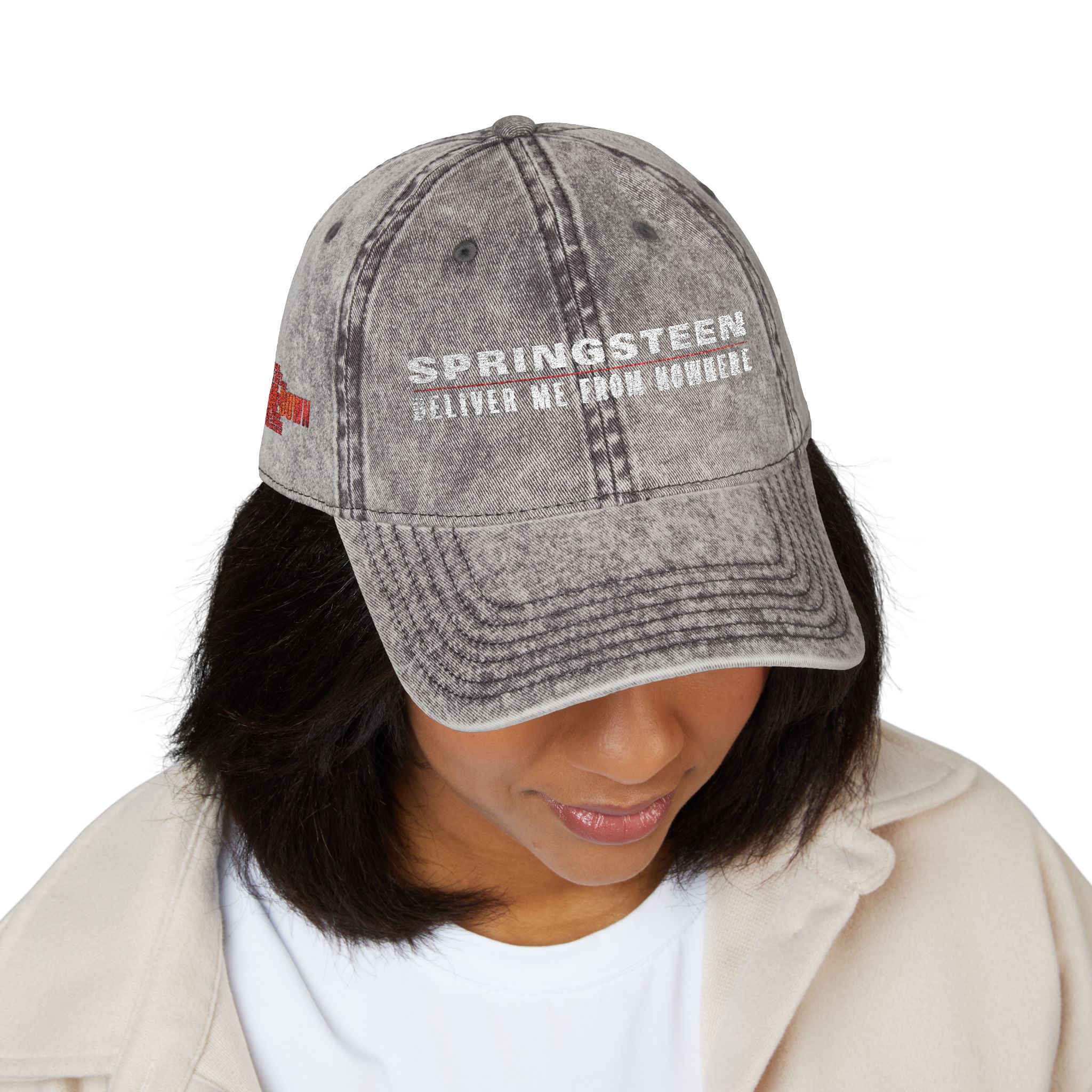 Springsteen: Deliver Me from Nowhere Vintage Cap (Embroidery) - Image 3