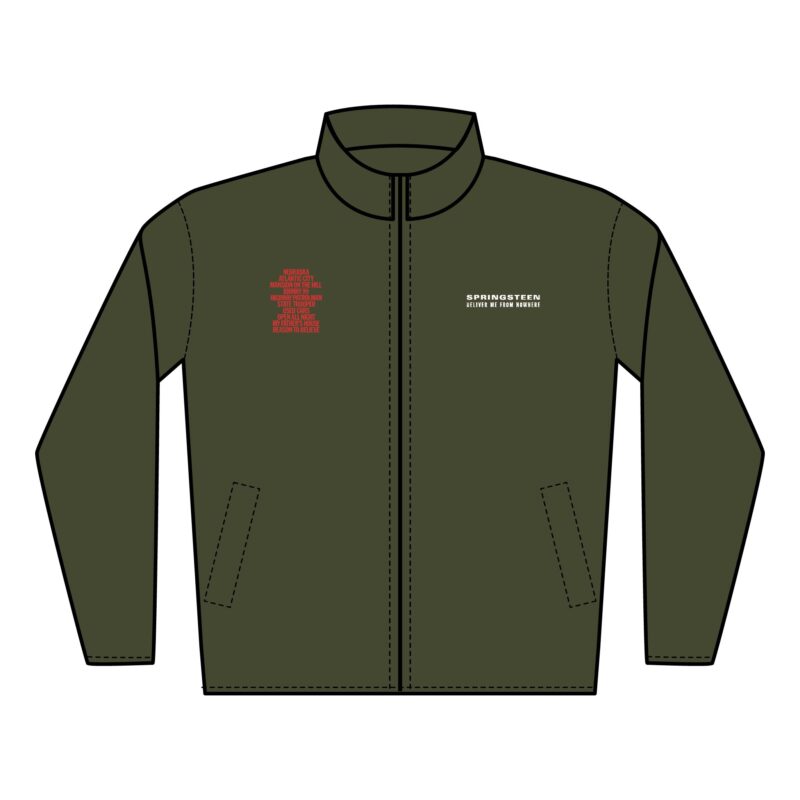 Springsteen: Deliver Me from Nowhere Unisex Quilted Full-Zip Jacket (Embroidery) - Image 2