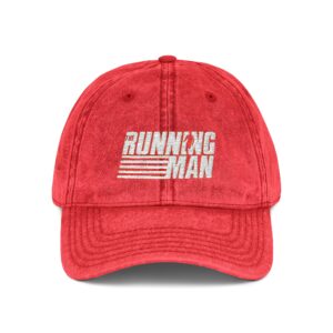 Running Man (2025) Vintage Cap (Embroidery)