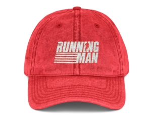Running Man (2025) Vintage Cap (Embroidery)