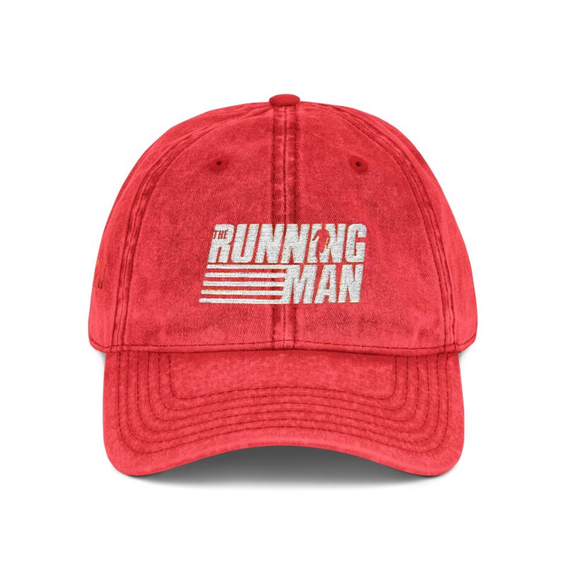 Running Man (2025) Vintage Cap (Embroidery)