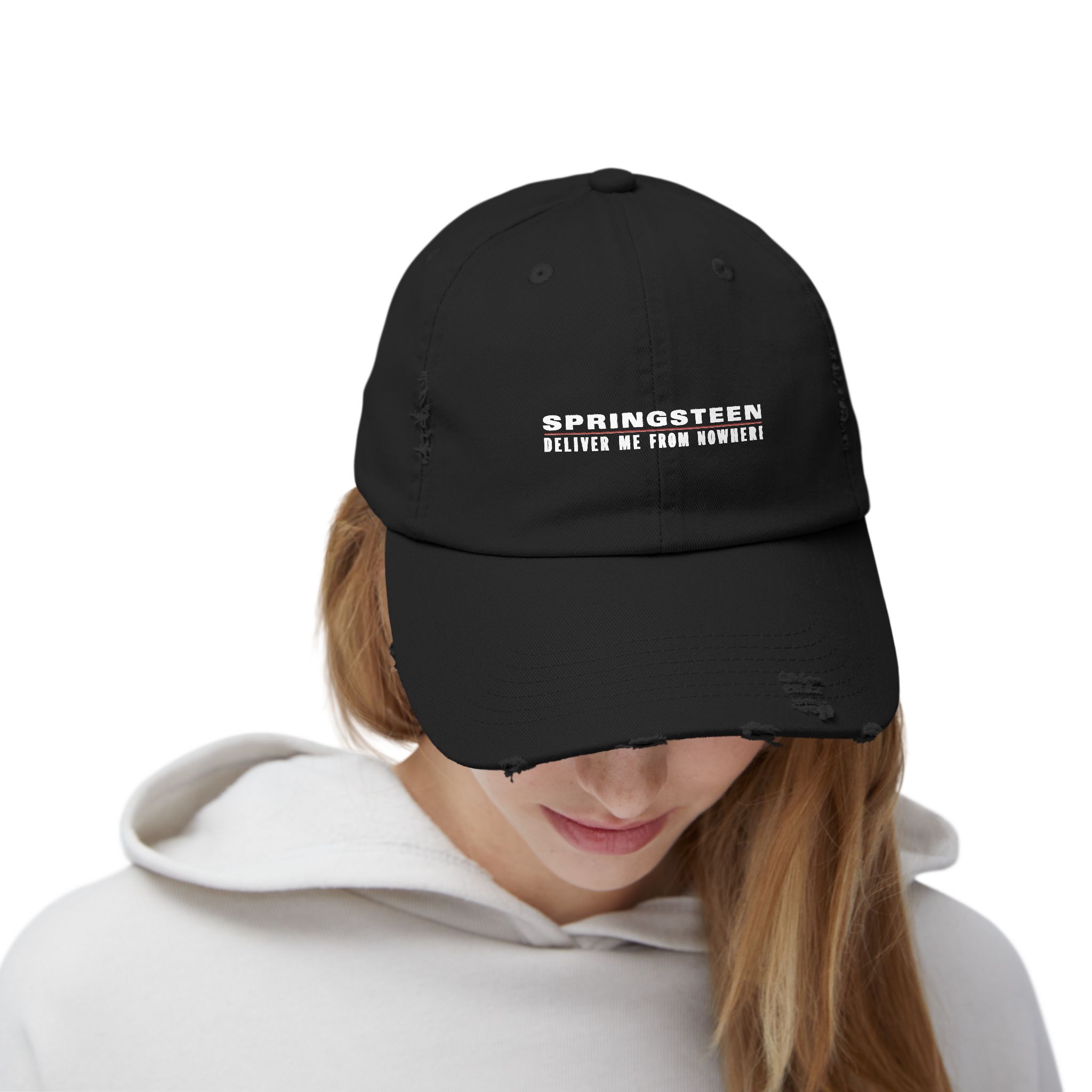 Springsteen: Deliver Me from Nowhere Unisex Distressed Cap - Image 4
