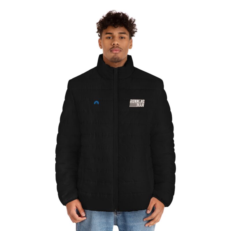 The Running Man (2025) Men's Puffer Jacket (AOP) - Image 3