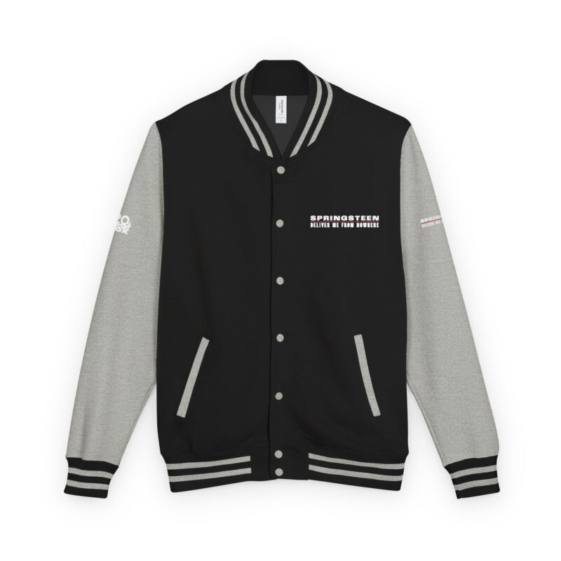 Springsteen: Deliver Me from Nowhere Unisex Heavyweight Letterman Jacket - Image 9