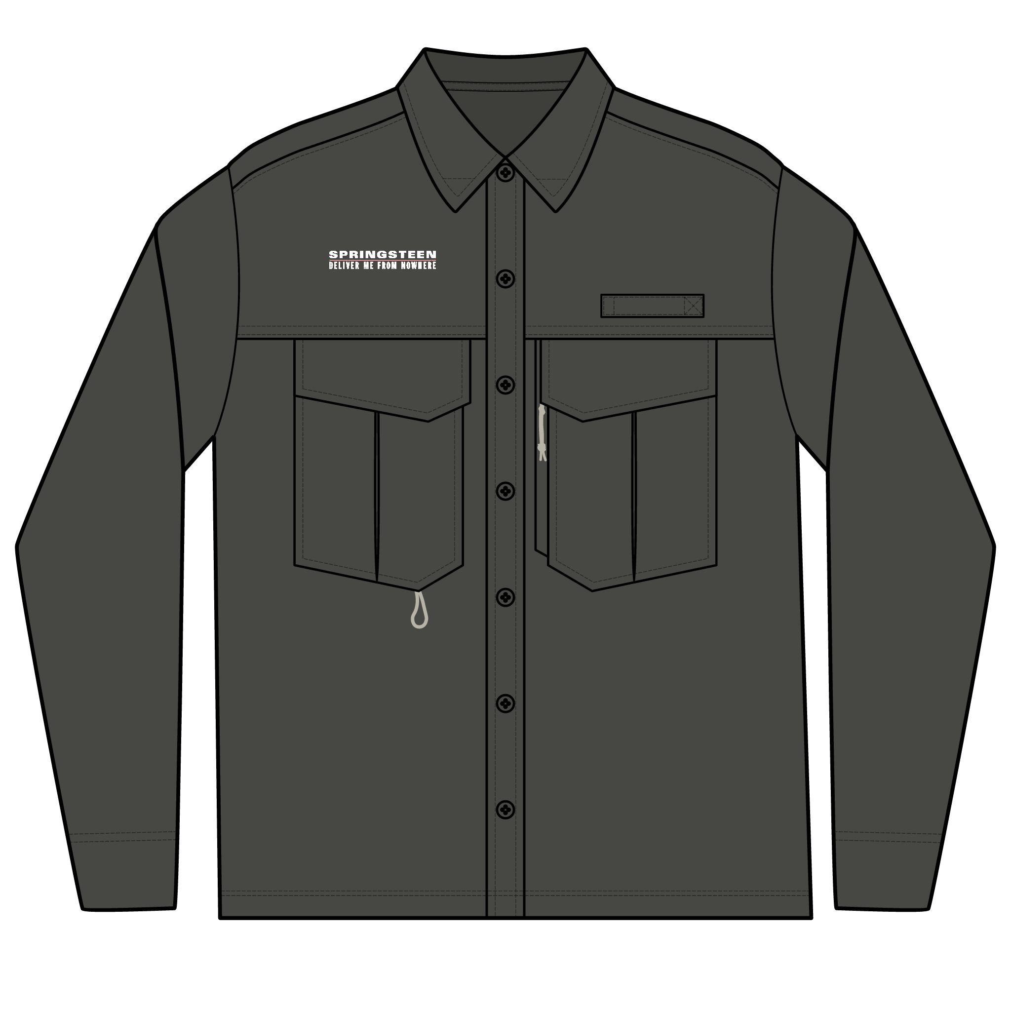 Springsteen: Deliver Me from Nowhere Men's Long Sleeve Performance Fishing Shirt - Image 2