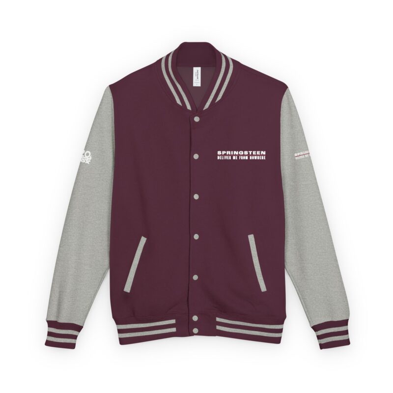 Springsteen: Deliver Me from Nowhere Unisex Heavyweight Letterman Jacket - Image 13