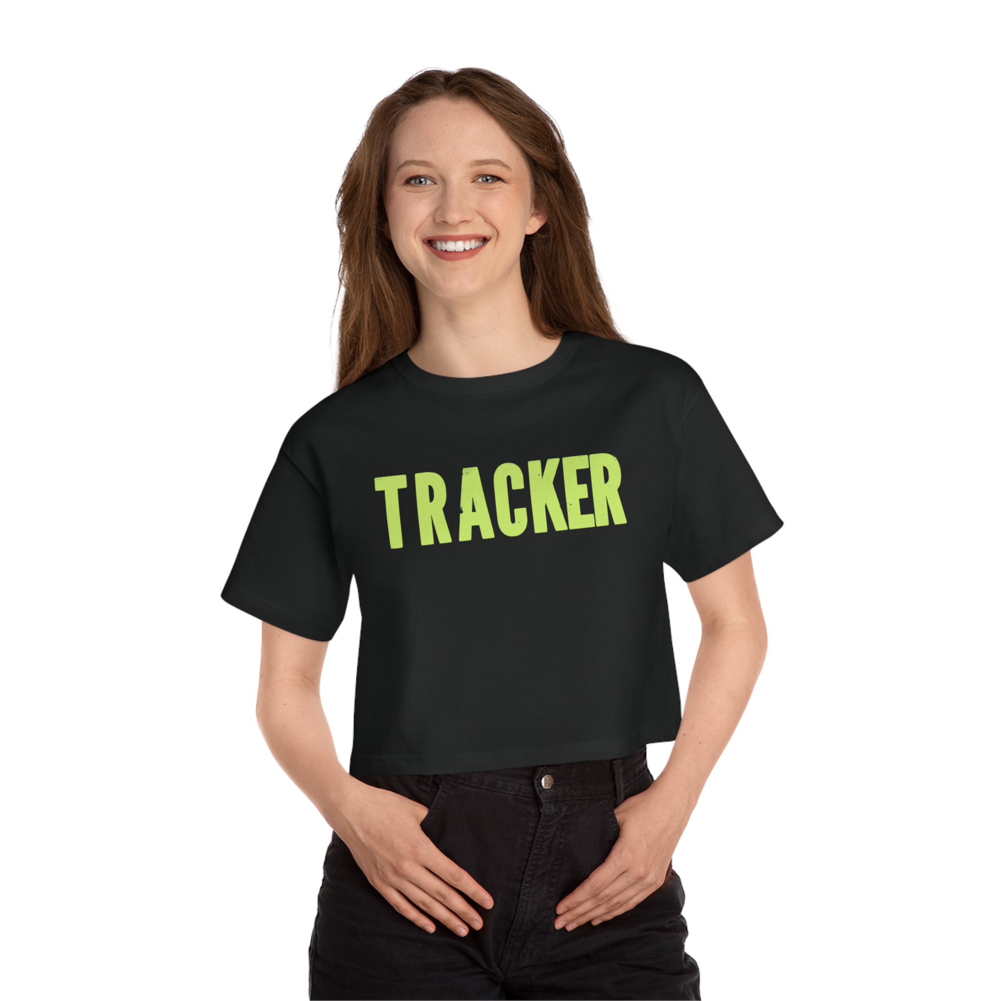 Tracker Champion Women's Heritage Cropped T-Shirt - Image 3