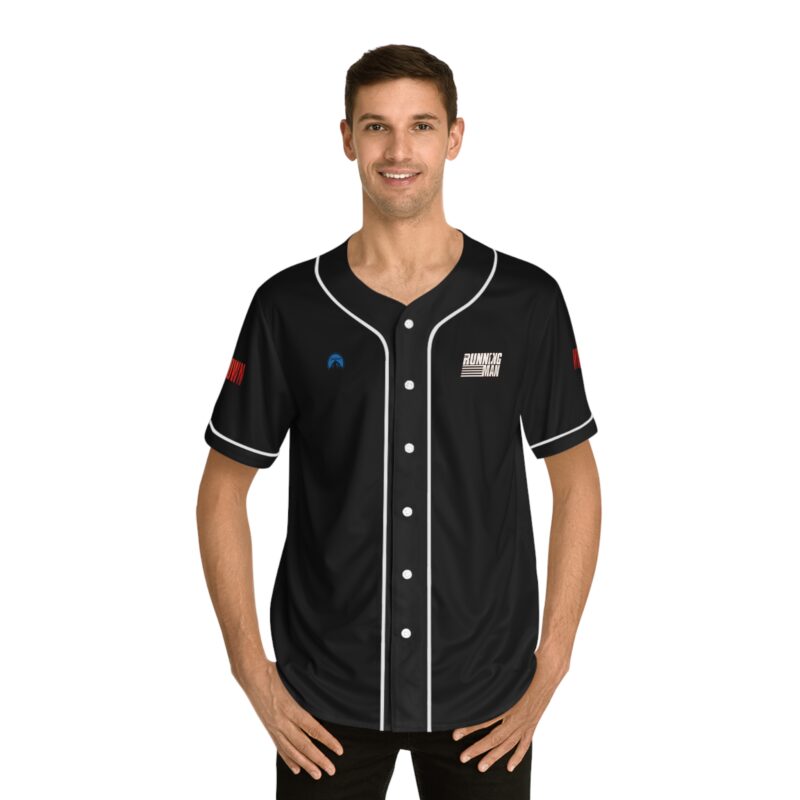 The Running Man (2025) Men's Baseball Jersey - Image 3