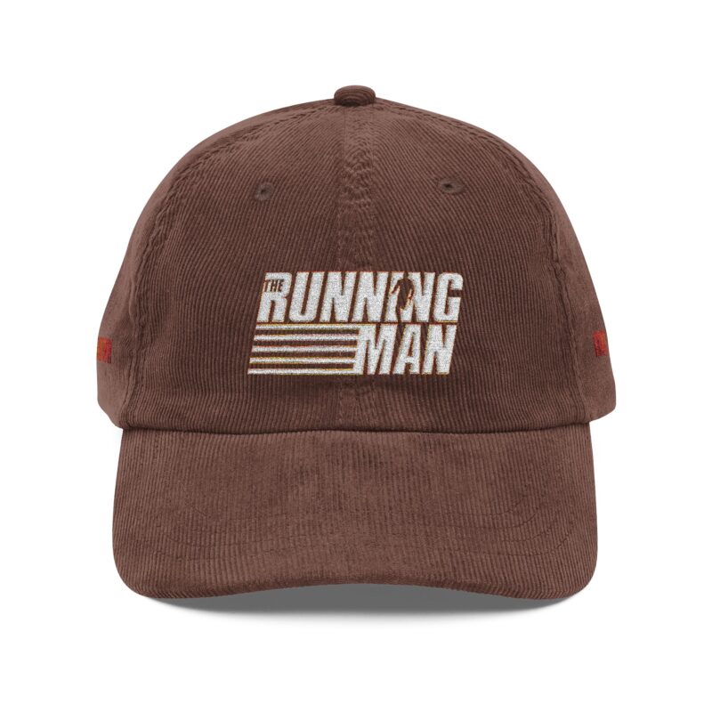 Running Man (2025) Vintage Corduroy Cap (Embroidery) - Image 5