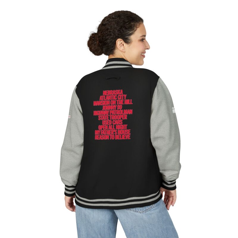 Springsteen: Deliver Me from Nowhere Unisex Heavyweight Letterman Jacket - Image 12
