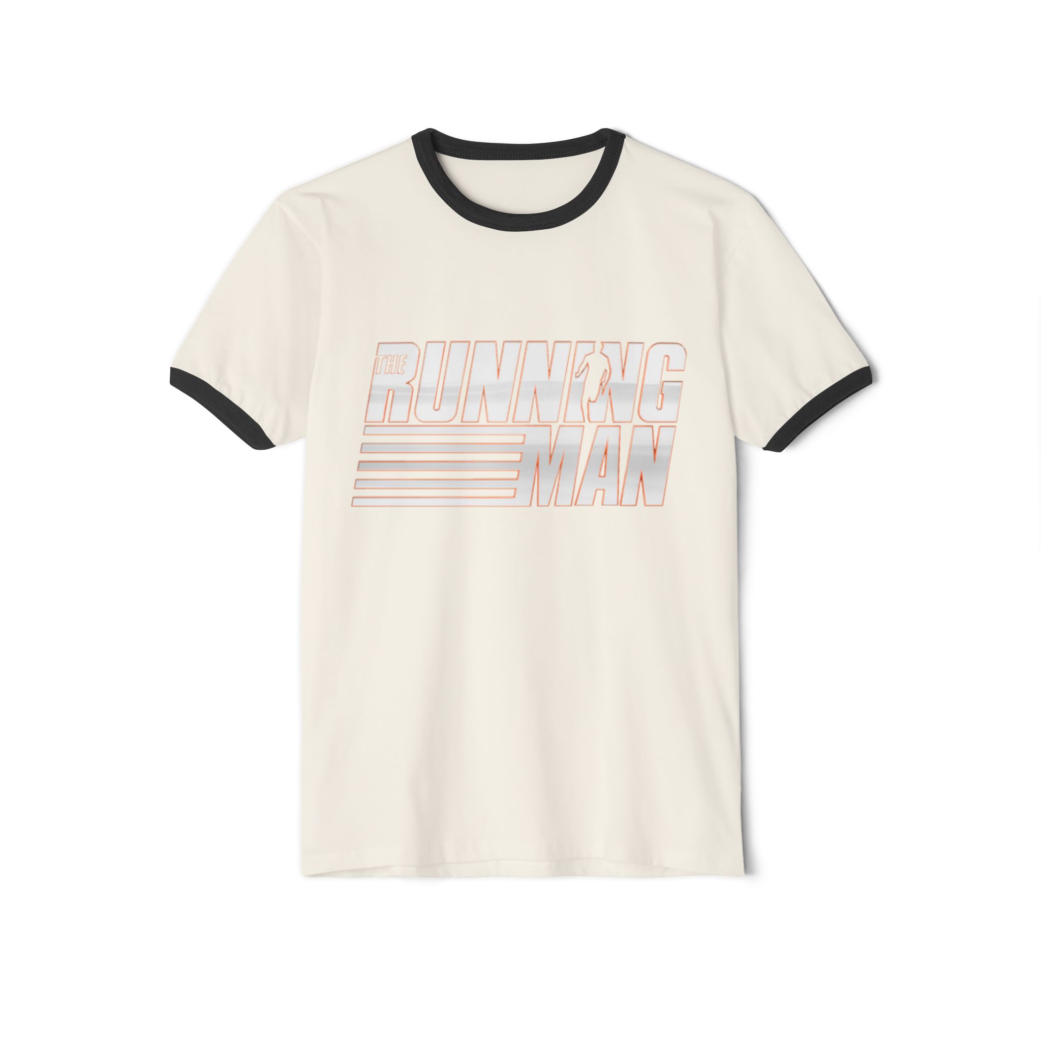 The Running Man (2025) Unisex Cotton Ringer T-Shirt - Image 9