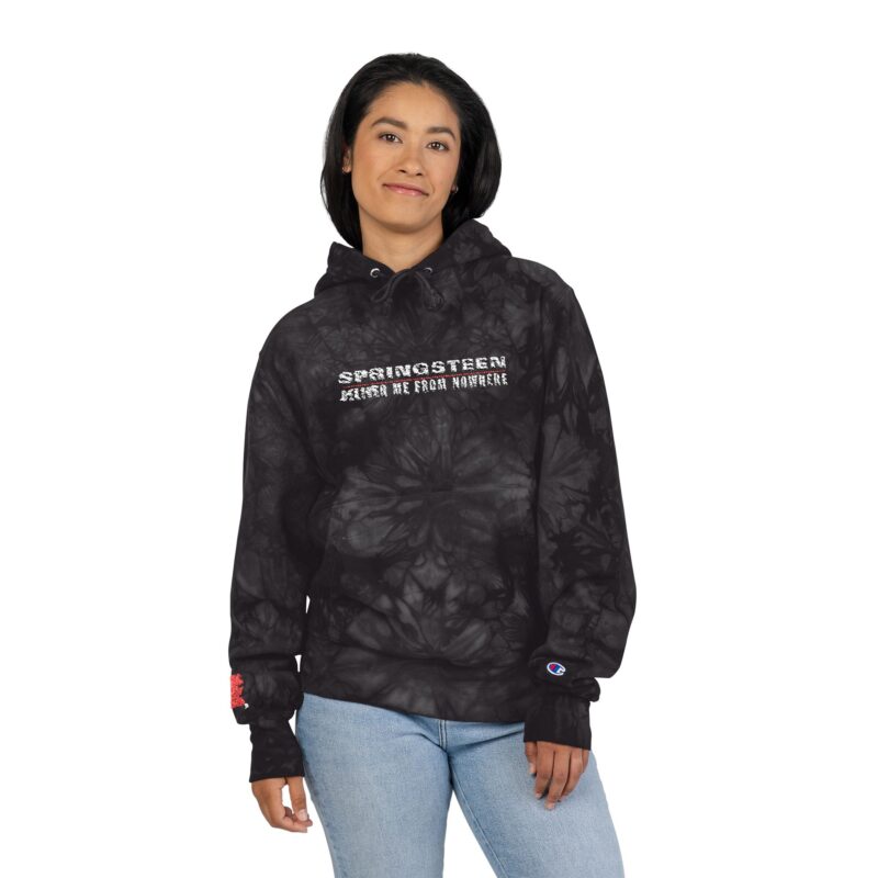 Springsteen: Deliver Me from Nowhere Unisex Champion Tie-Dye Hoodie (Embroidery) - Image 8