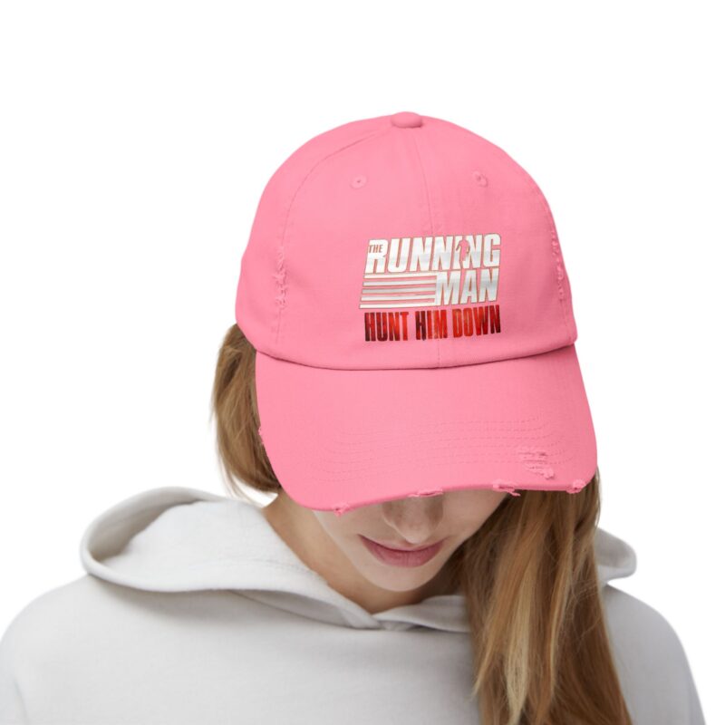 Running Man (2025) Unisex Distressed Cap - Image 20