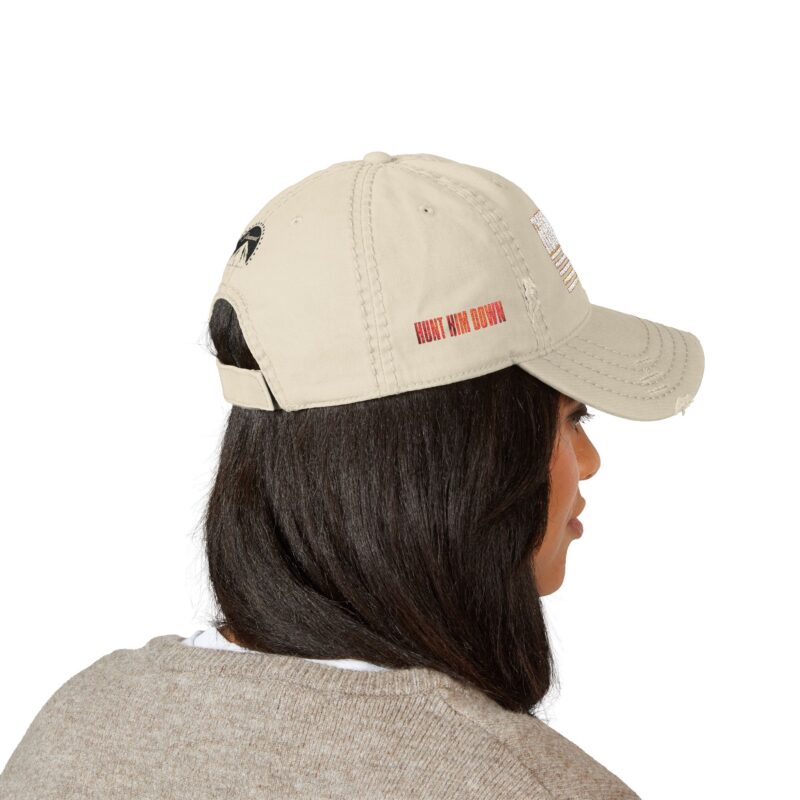 Running Man (2025) Distressed Dad Hat (Embroidery) - Image 4