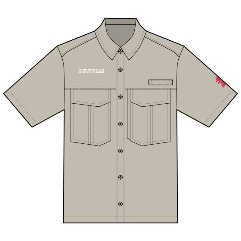 Springsteen: Deliver Me from Nowhere Eddie Bauer Unisex Short Sleeve Performance Fishing Shirt