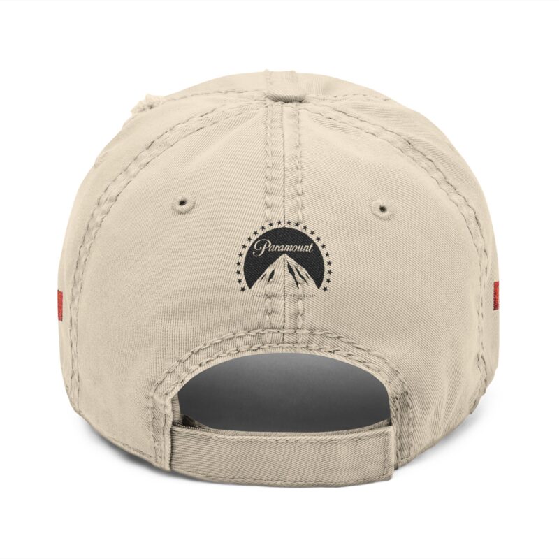 Running Man (2025) Distressed Dad Hat (Embroidery) - Image 2