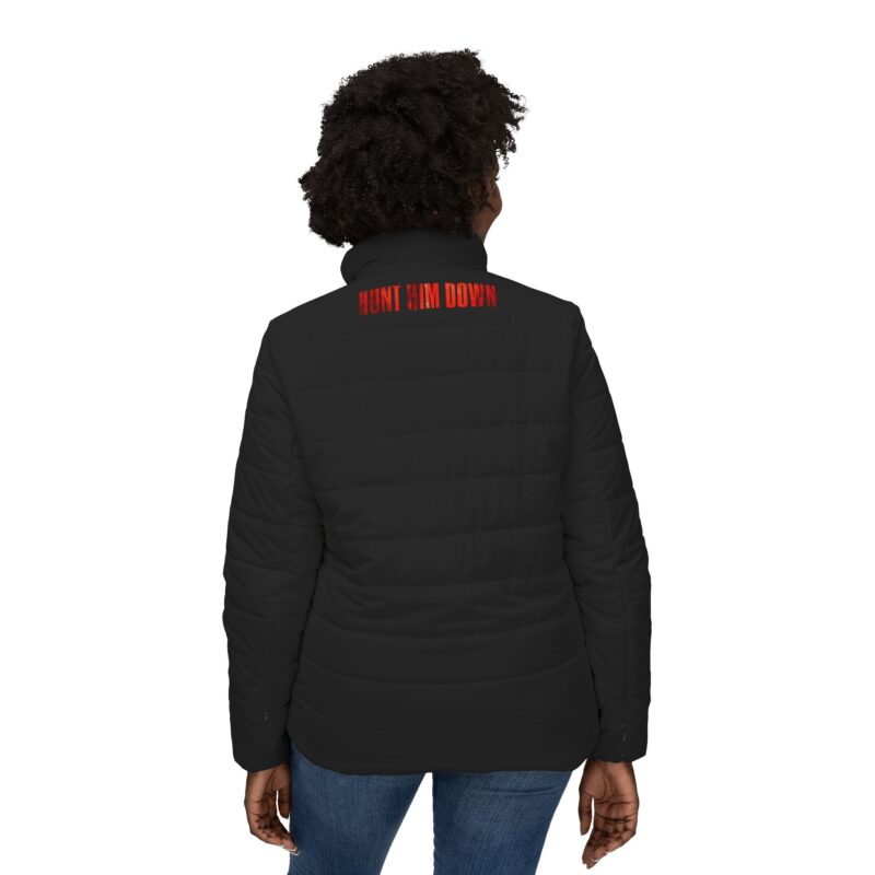 The Running Man (2025) Women’s Puffer Jacket (AOP) - Image 4