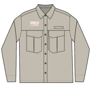 The Running Man (2025) Men's Long Sleeve Performance Fishing Shirt