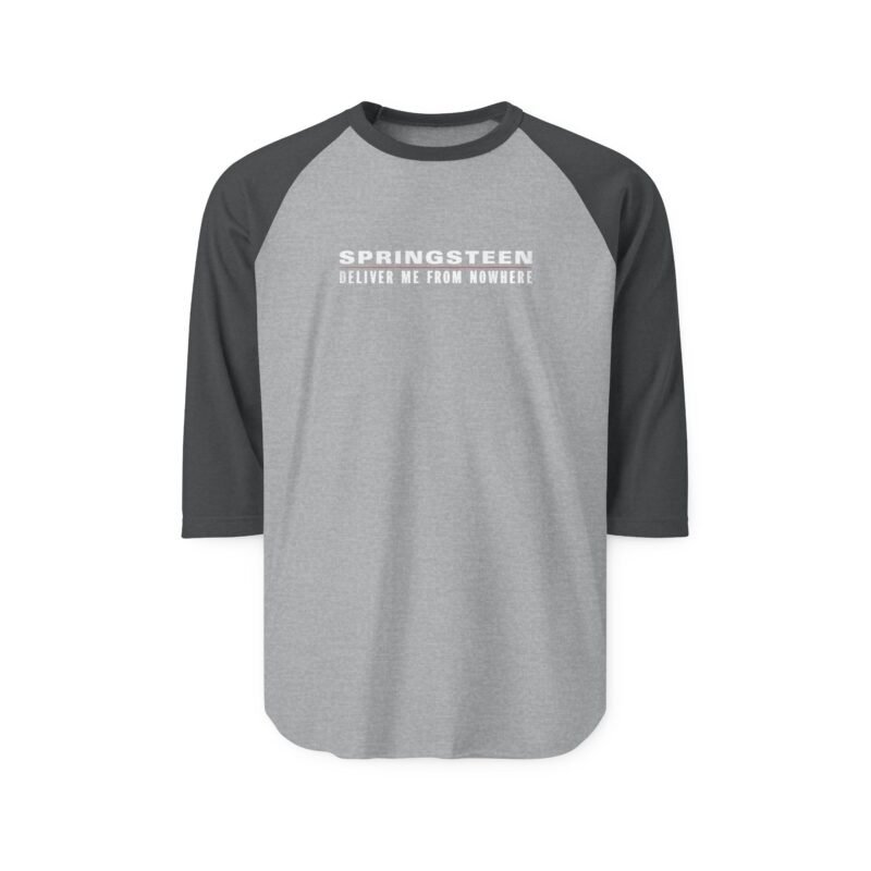 Springsteen: Deliver Me from Nowhere Unisex Three-Quarter Sleeve Raglan Shirt - Image 3