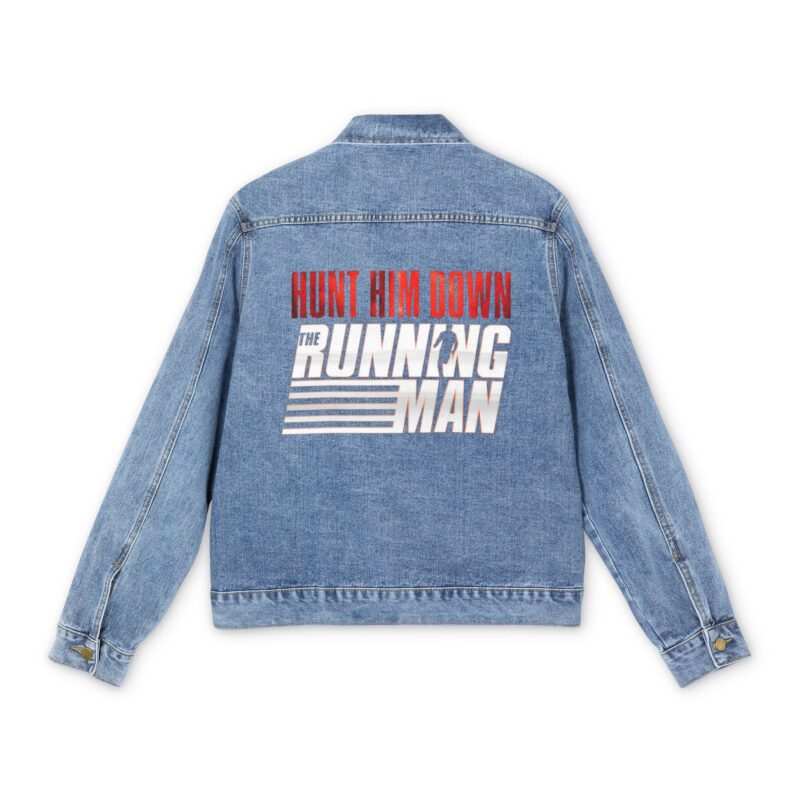 The Running Man (2025) Men's Denim Jacket - Image 2