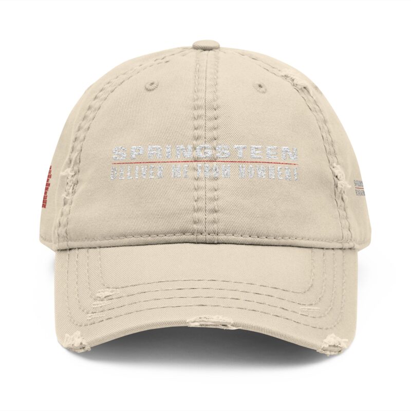 Springsteen: Deliver Me from Nowhere Distressed Dad Hat (Embroidery)